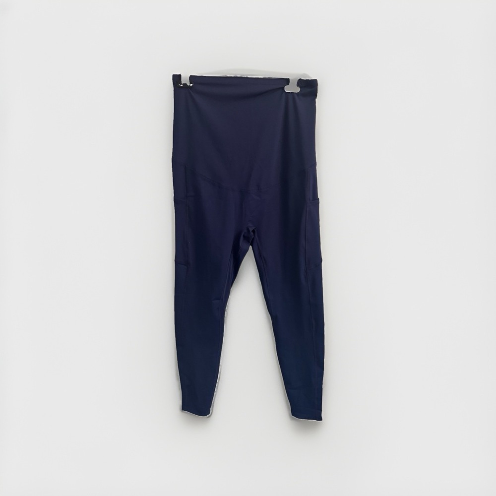 Poshdivah Pants Size XXL Navy Poshdivah Maternity Leggings Activewear